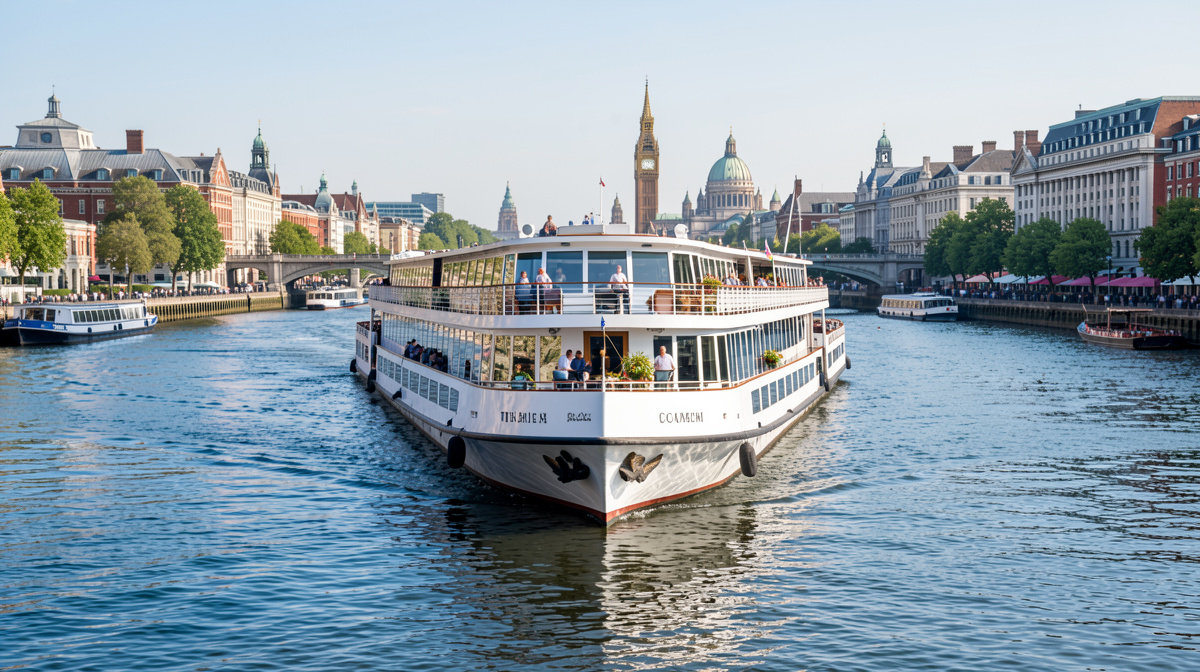 London Themse Bootstour: Planung für Kurz-Schiffsreisen
